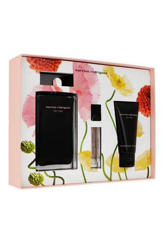Zestaw Narciso Rodriguez For Her Edt 100ml + Mini 10ml + Body Lotion 50ml 1