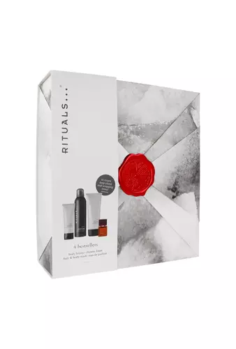 Zestaw Rituals The Ritual Of Homme - Medium 2025: Edp 15ml + Shower Foaming 200ml + Shampoo 70ml + Face Scrub 125ml 1
