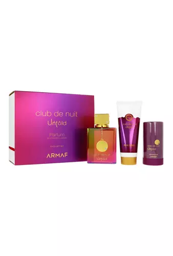 Zestaw Armaf Club De Nuit Untold Edp 105ml + Deostick 75g + Body Lotion 100ml 1