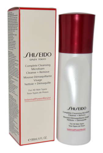 Shiseido Complete Cleansing Microfoam 180ml 1