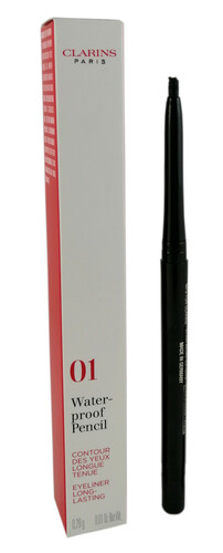 Clarins Waterproof Pencil 01 Black Tulip by Clarins