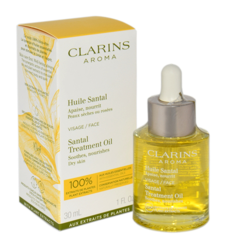 Clarins Face Treatment Oil Santal Dry Skin 30ml 1