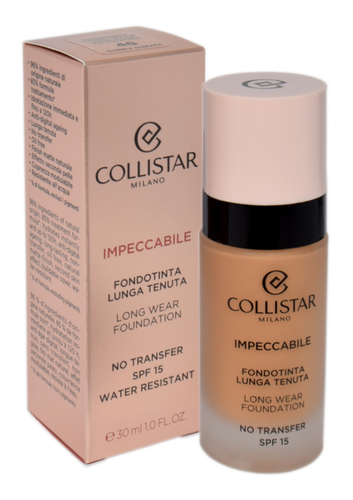 Collistar Impeccabile Long Wear Foundation Spf 15 4g - Gold Sand 30ml 1