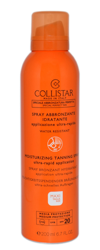 Collistar Moisturizing Tanning Spray Ultra Rapid Application Spf 20 200ml 1