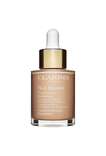 Clarins Skin Illusion Natural Hydrating Foundation Spf 15 110N Honey 30ml 1