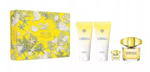 Zestaw Versace Yellow Diamond Edt 90ml + Shower Gel 100ml + Body Lotion 100ml + Edt 5ml 1