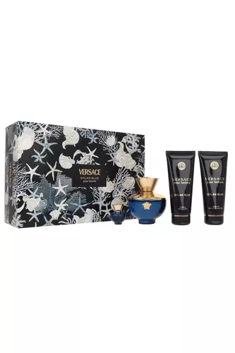 Zestaw Versace Dylan Blue Pour Femme Edp 100ml + Shower Gel 100ml + Body Lotion 100ml + Edp 5ml 1