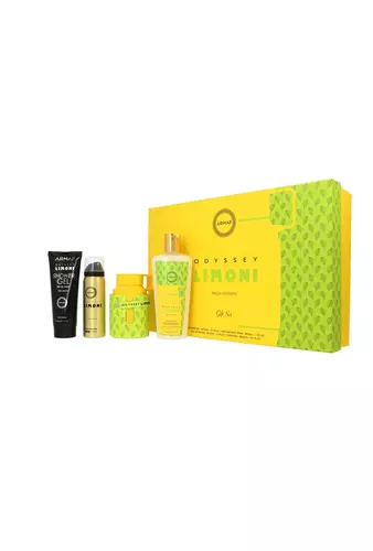 Zestaw Armaf Odyssey Limoni Fresh Edition Edp 100ml + Perfume Body Spray 50ml + Shower Gel 100ml + Shampoo 250ml 1