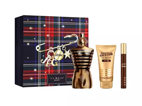 Zestaw Jean Paul Gaultier Le Male Elixir Parfum 125ml + Shower Gel 75ml + Parfum 10ml 1