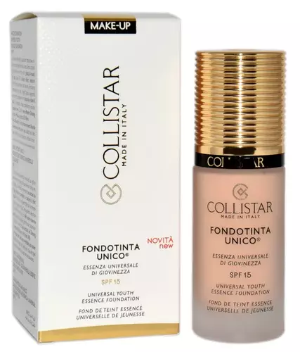 Collistar Unico Foundation Universal Essence Of Youth Spf 15 1R Rose Ivory 30ml 1