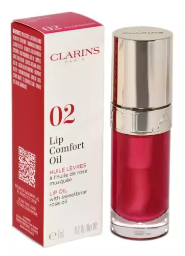 Clarins Instant Light Lip Comfort Oil 02 Raspberry 7ml 1