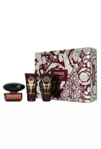Set Versace Crystal Noir Edp 50ml + Body Lotion 50ml + Shower Gel 50ml 1