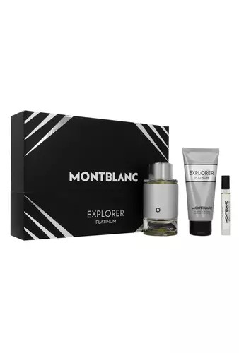 Zestaw Montblanc Explorer Platinum Edp 100ml + Edp 7,5ml + Shower Gel 100ml 1