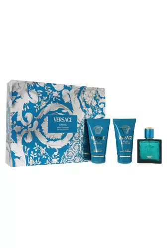Set Versace Eros Pour Homme Edt 50ml + Shower Gel 50ml + After Shave Balm 50ml 1