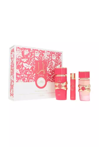 Set Lattafa Yara Candy Edp 100ml + 12ml Edp + Hair Mist 50ml 1