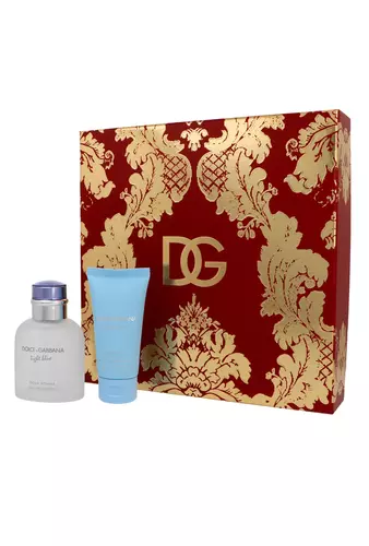 Set Dolce & Gabbana Light Blue Edt 75ml + Body Lotion 50ml 1