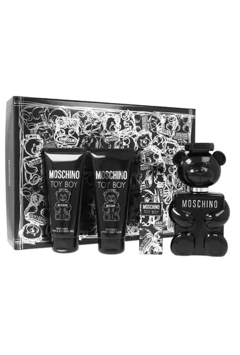Set Moschino Toy Boy Edp 100ml + Shower Gel 100ml + After Shave Balm 100ml + Edp 10ml 1