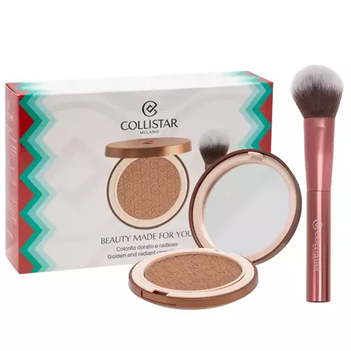 Zestaw Collistar Magica Bronzing Powder 4.4 9g + Brush 1