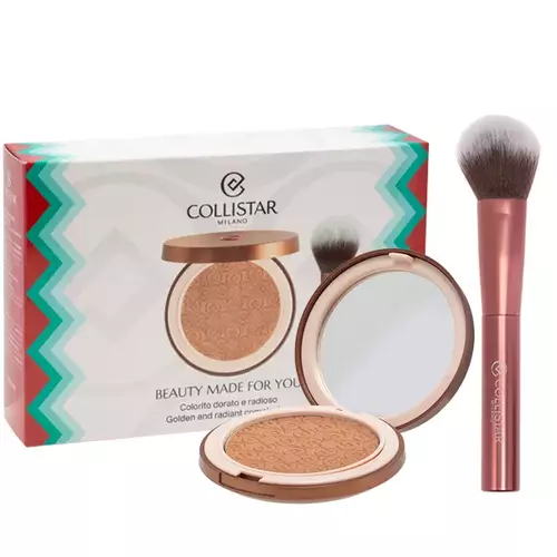 Zestaw Collistar Magica Bronzing Powder 09 Cristalli Di Sole Shimmer 9g + Brush 1