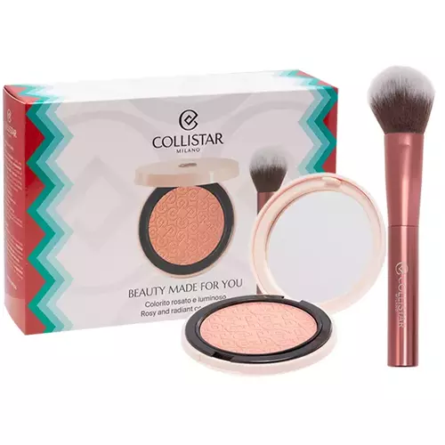 Zestaw Collistar Impeccabile Maxi Blush 09 Sienna 8g + Brush 1