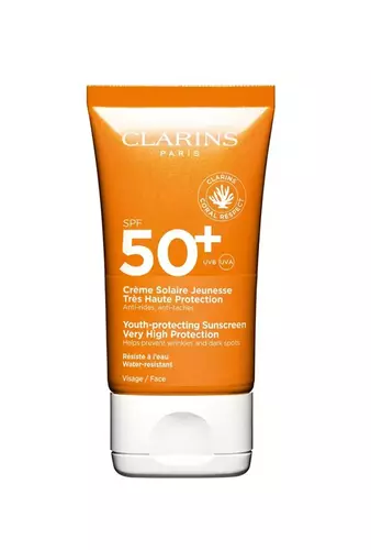 Clarins SPF50 Creme Solaire Jeunesse Face Cream 50ml 1