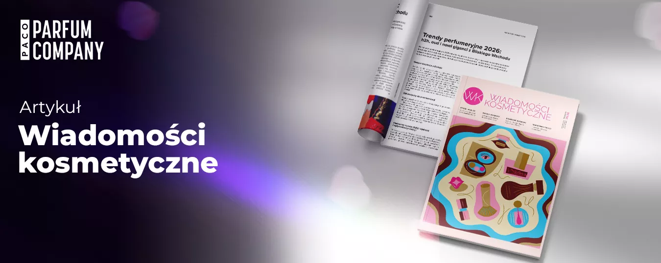 Trendy perfumeryjne 2026 w roczniku "Wiadomości Kosmetyczne"