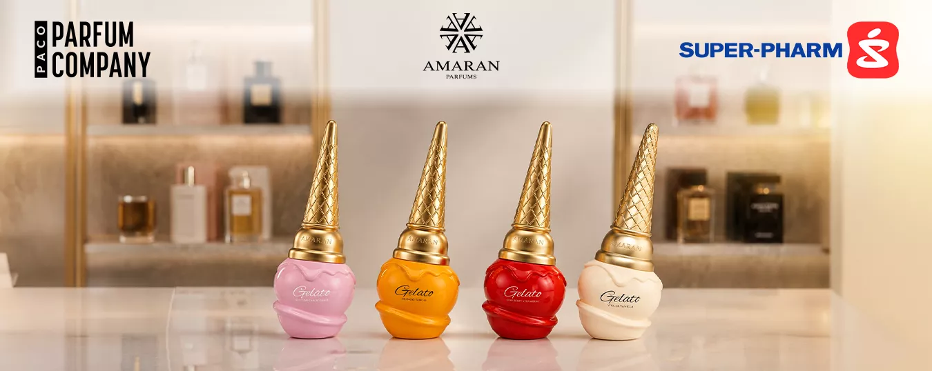Amaran Gelato w Super-Pharm – nowe perfumy w sieci drogerii w Polsce